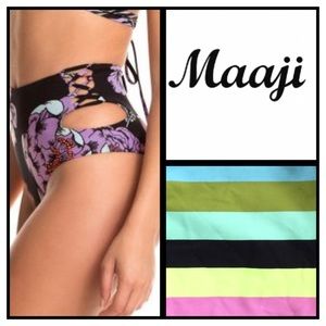 NWT Maaji Mauve Moonlight Tribe Bikini Bottoms